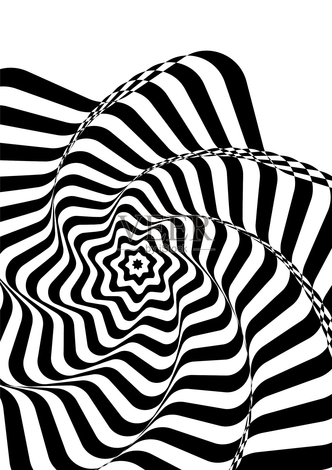 抽象的迷幻的背景插画图片素材