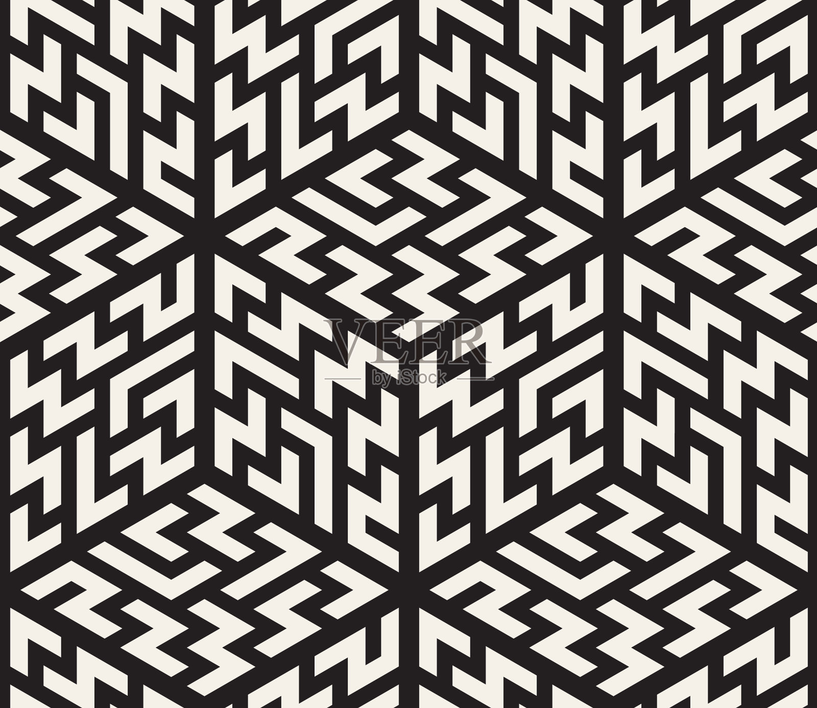 无缝图案现代时尚抽象纹理插画图片素材