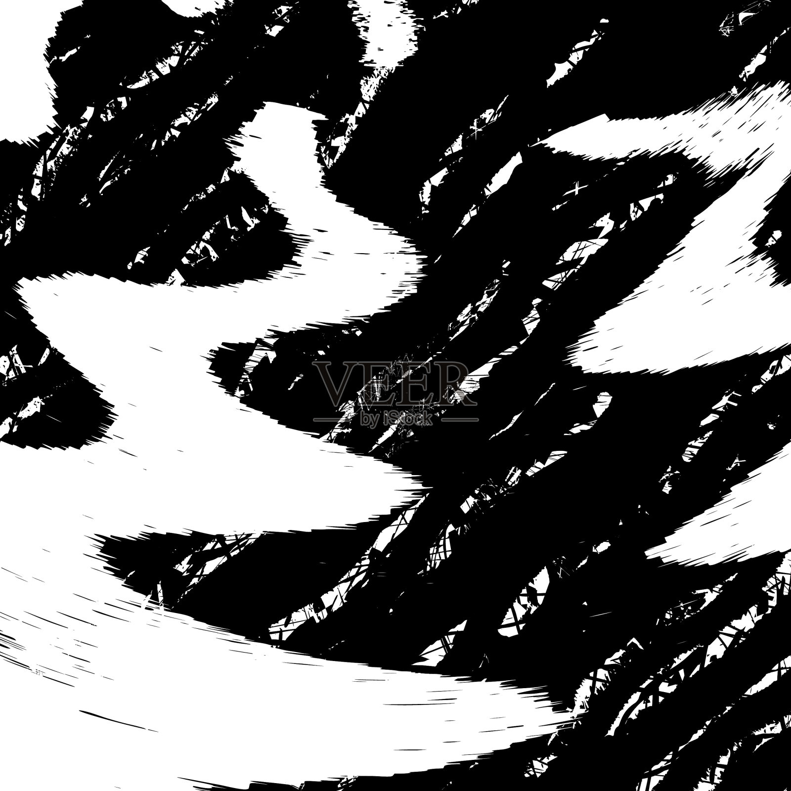 枯燥乏味的波浪背景插画图片素材