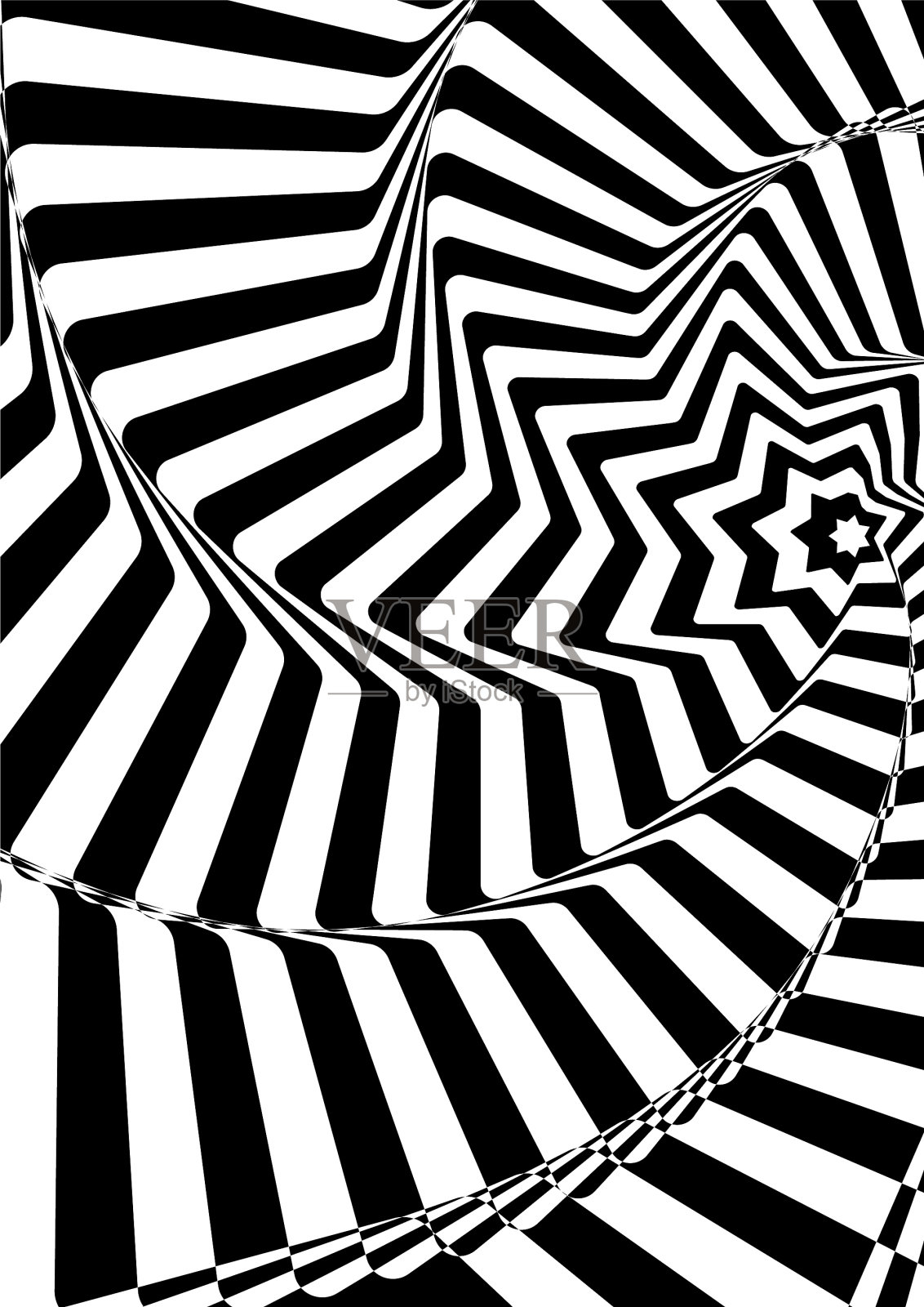 抽象的迷幻的背景插画图片素材