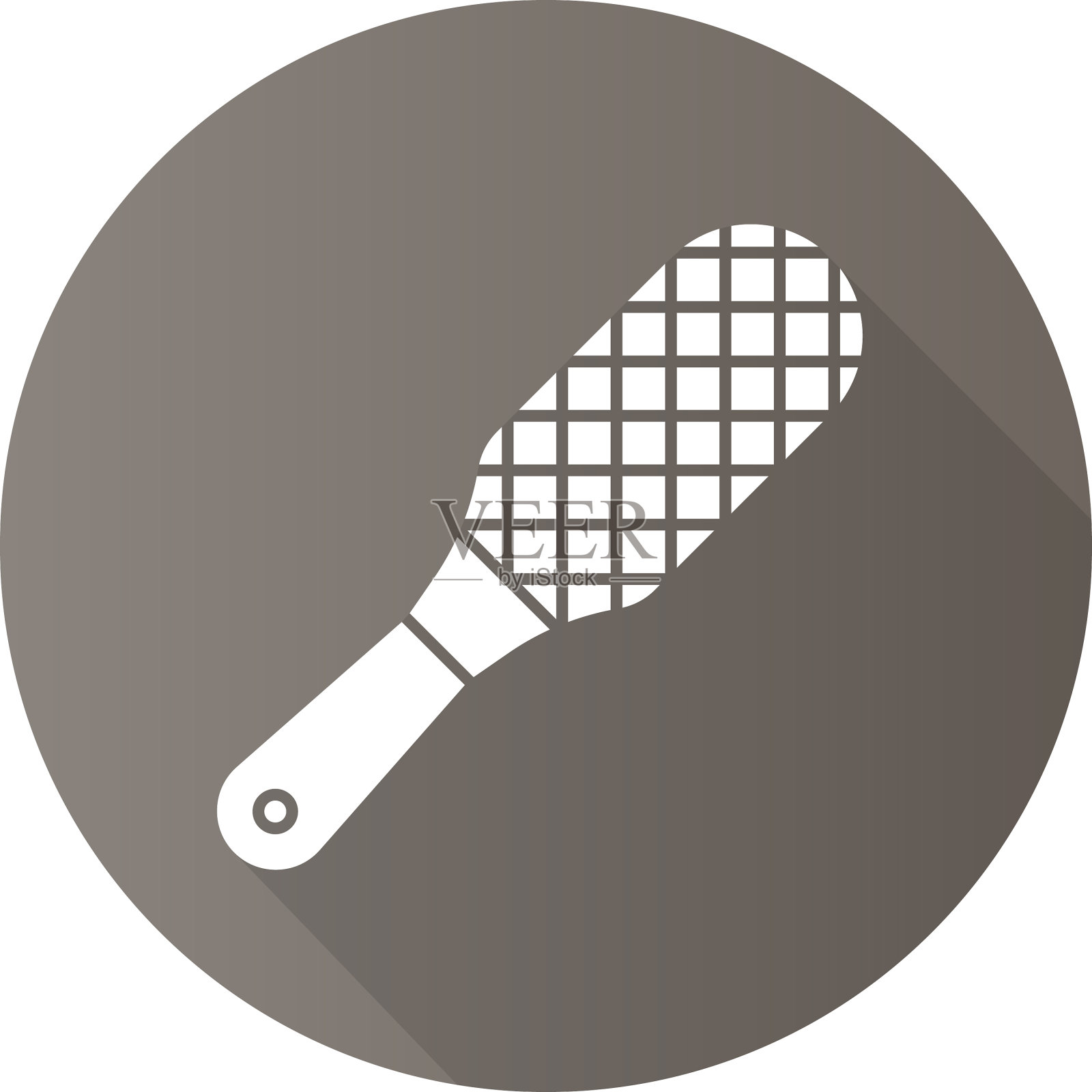 脚锉平设计长影子图标设计元素图片