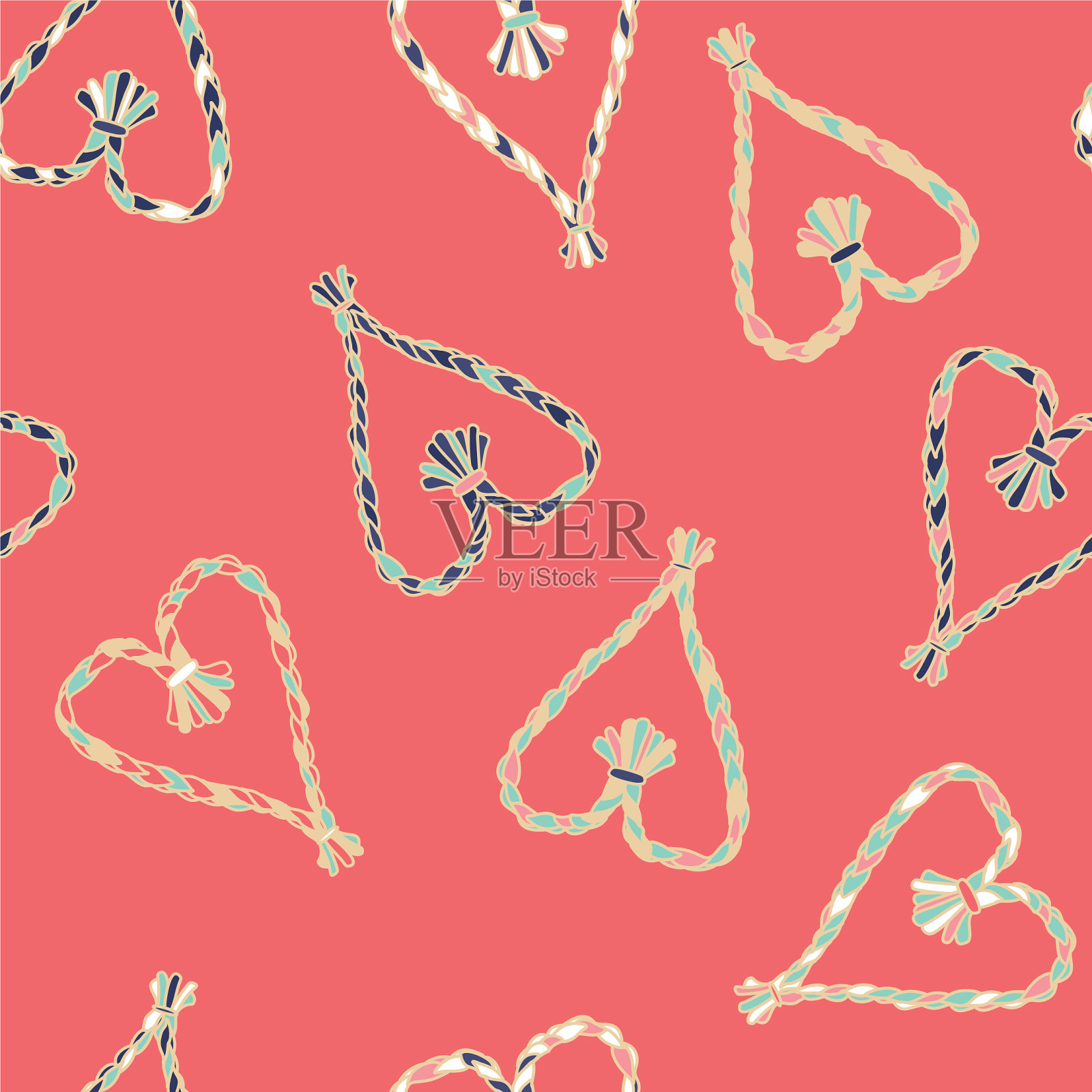 糖果圣诞稻草心装饰品插画图片素材