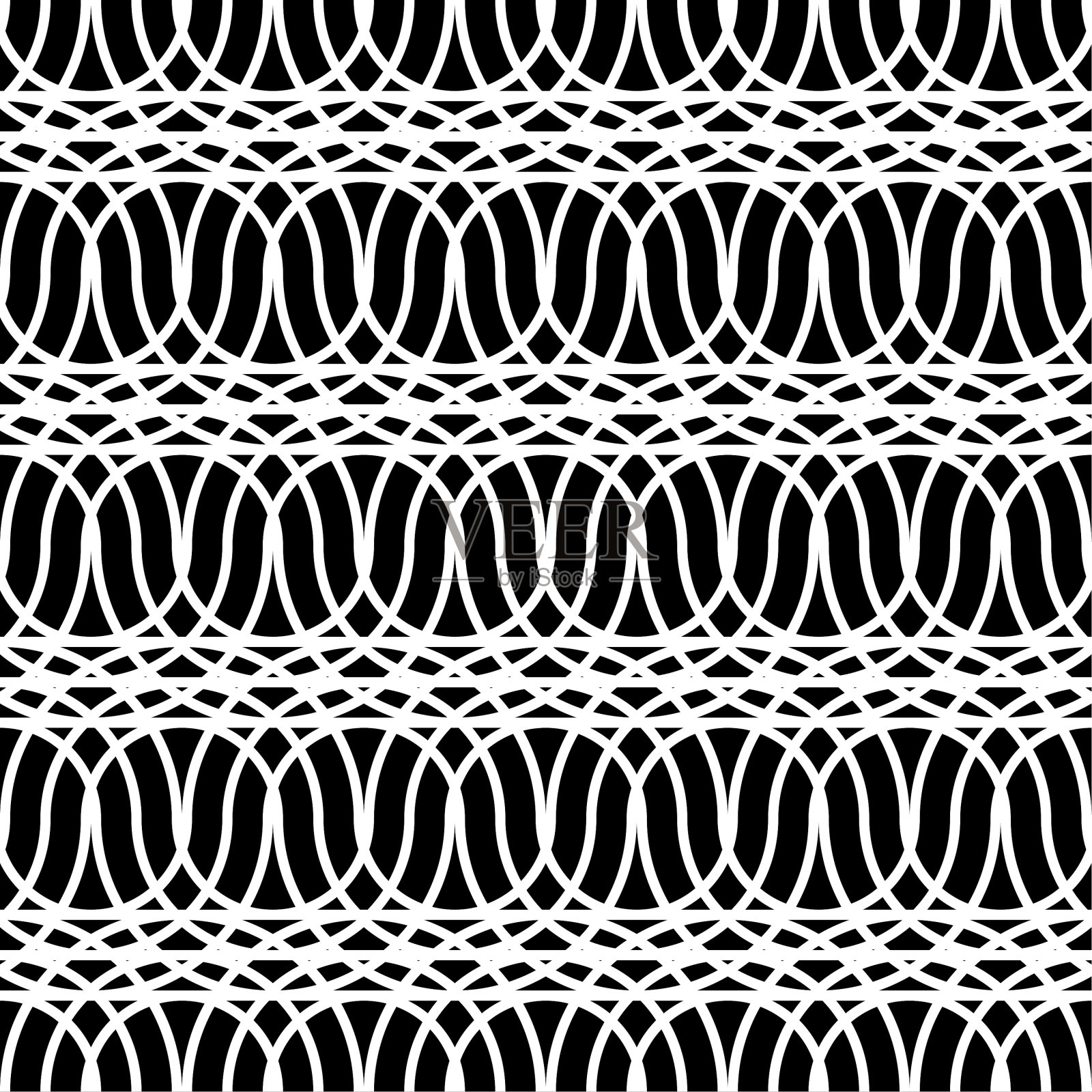 设计无缝单色之字形图案插画图片素材