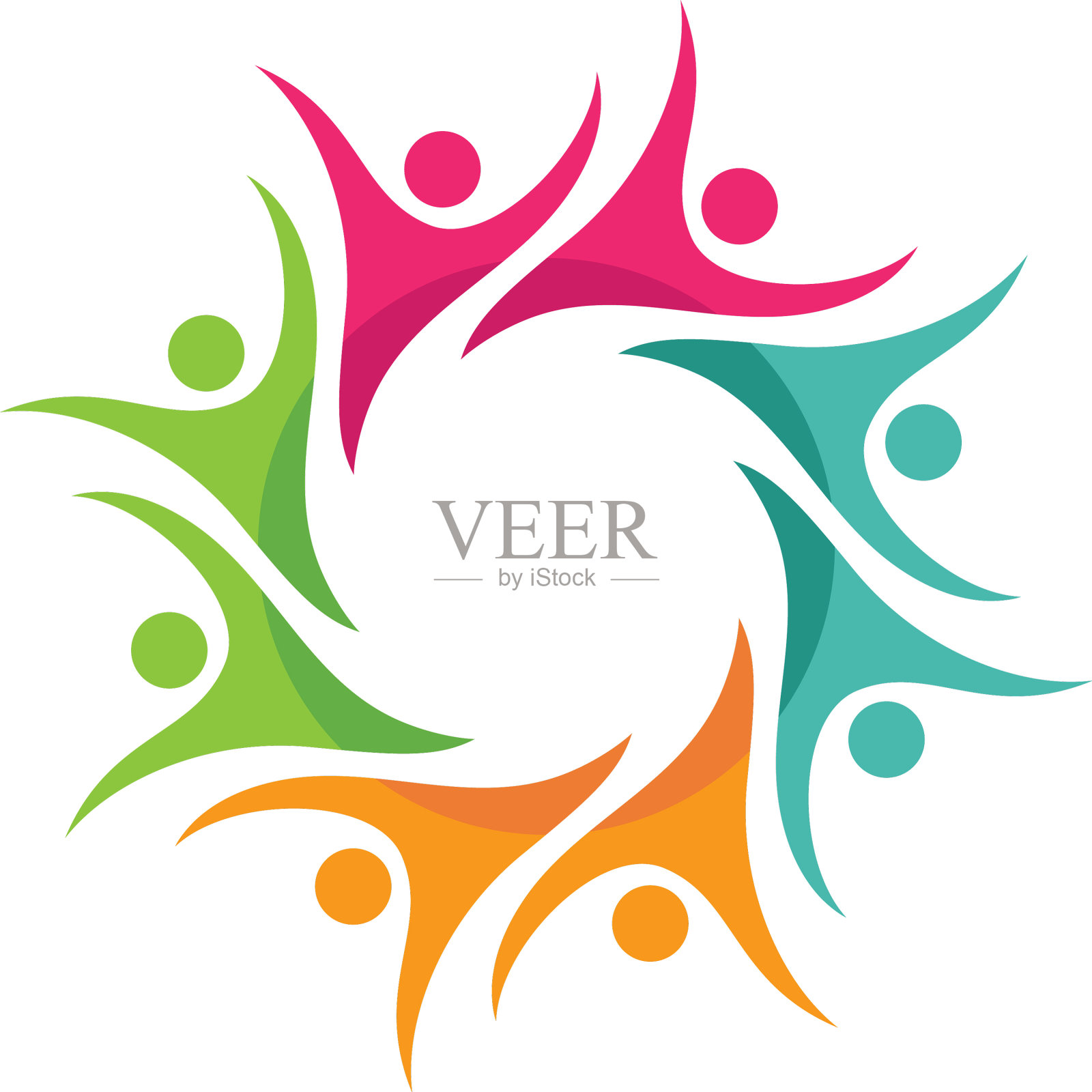 社区网络和社会图标图标素材