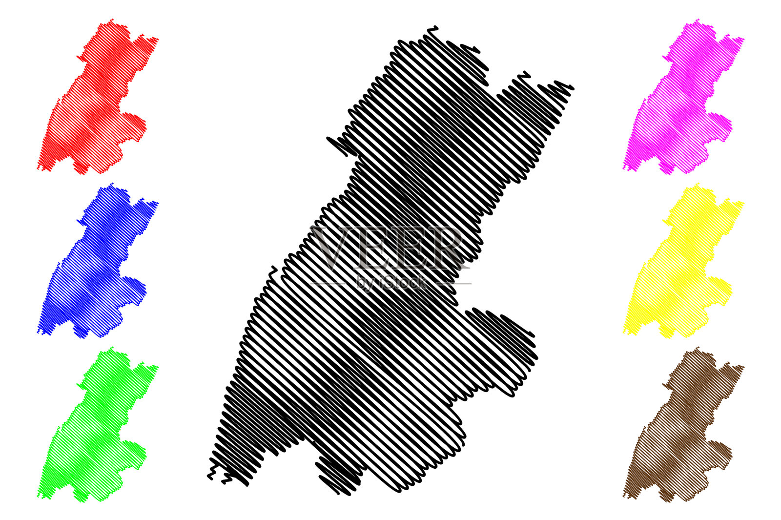 贝卡省黎巴嫩共和国省插画图片素材