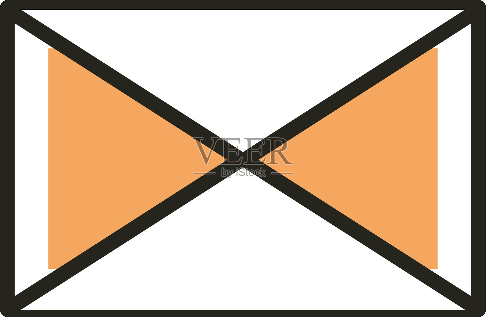 电子邮件网页开发图标线和填充图标素材