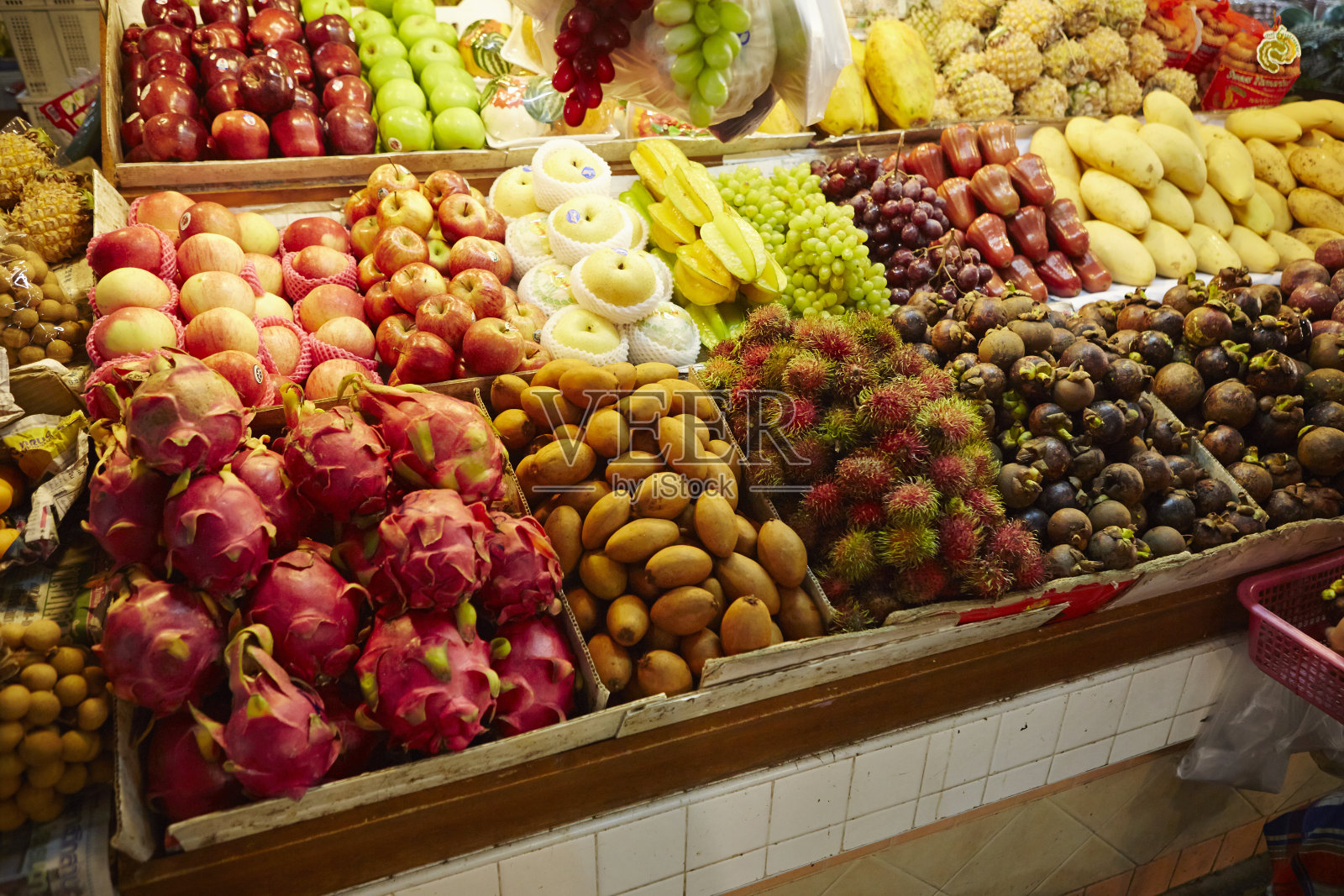 亚洲水果市场照片摄影图片