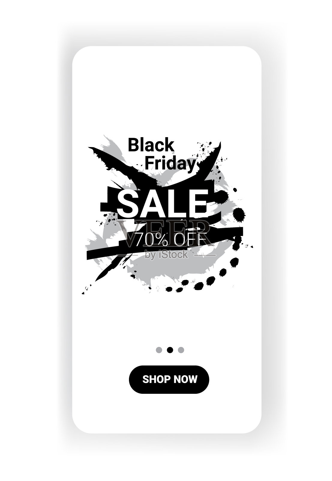 大减价模板黑色星期五横幅在线设计模板素材