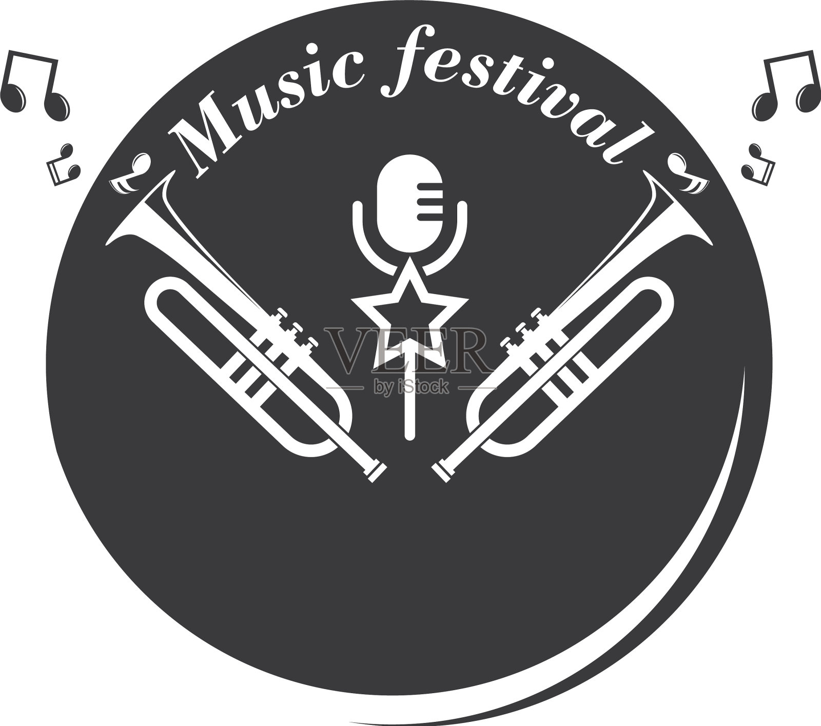 喇叭图标设计设计元素图片