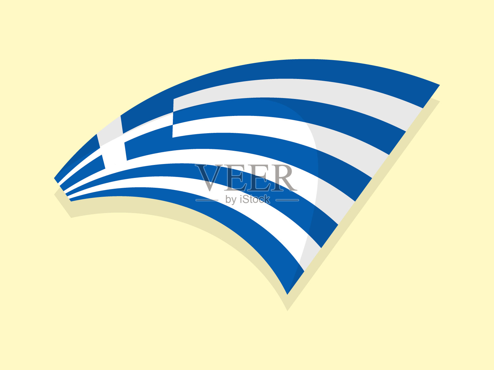 希腊国旗插画图片素材