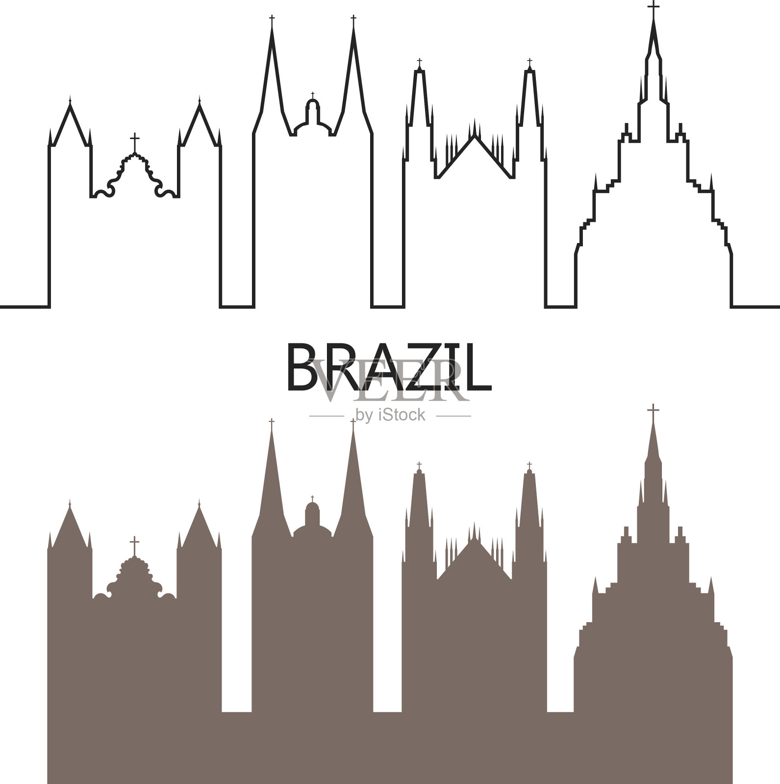 巴西插画图片素材