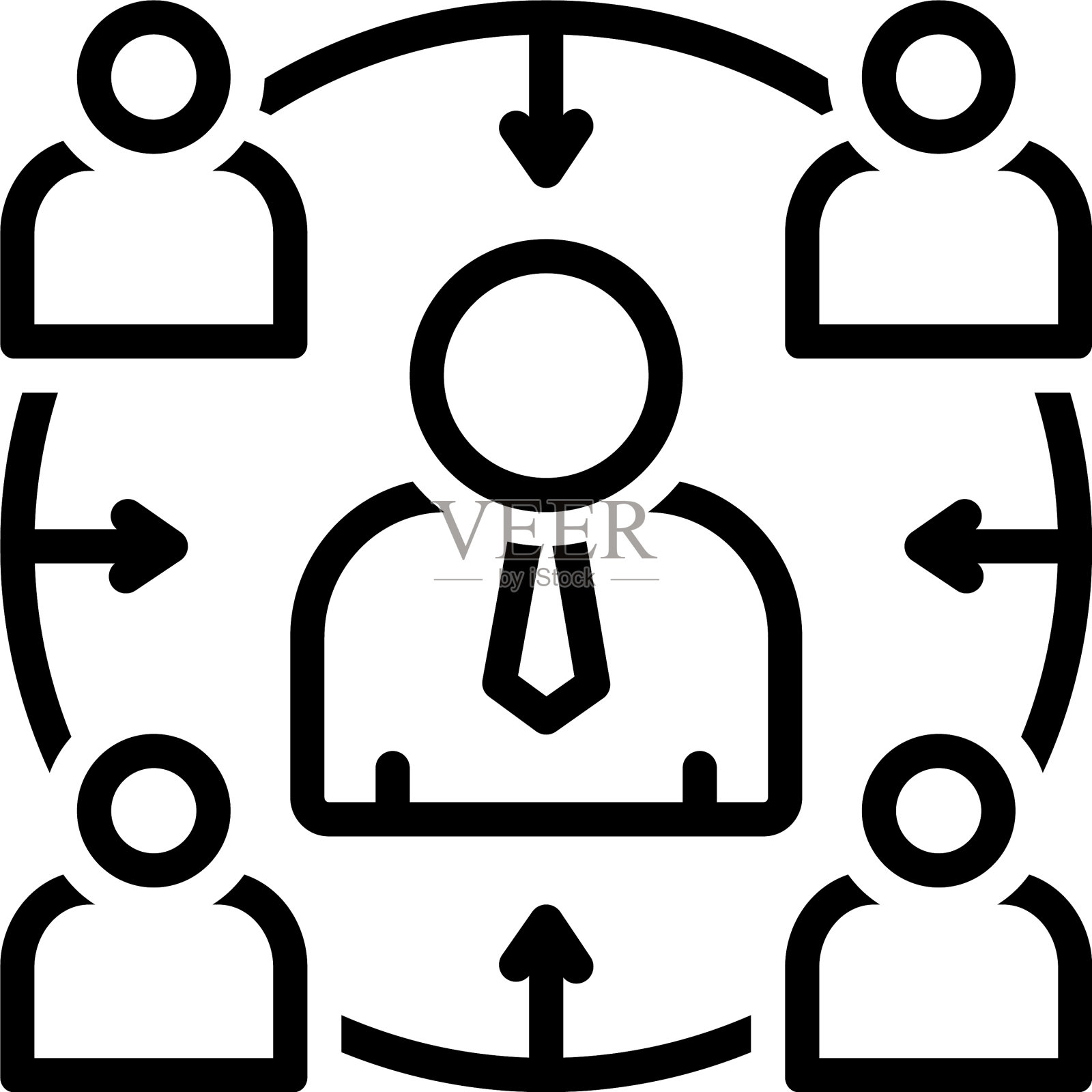 主持人图标素材