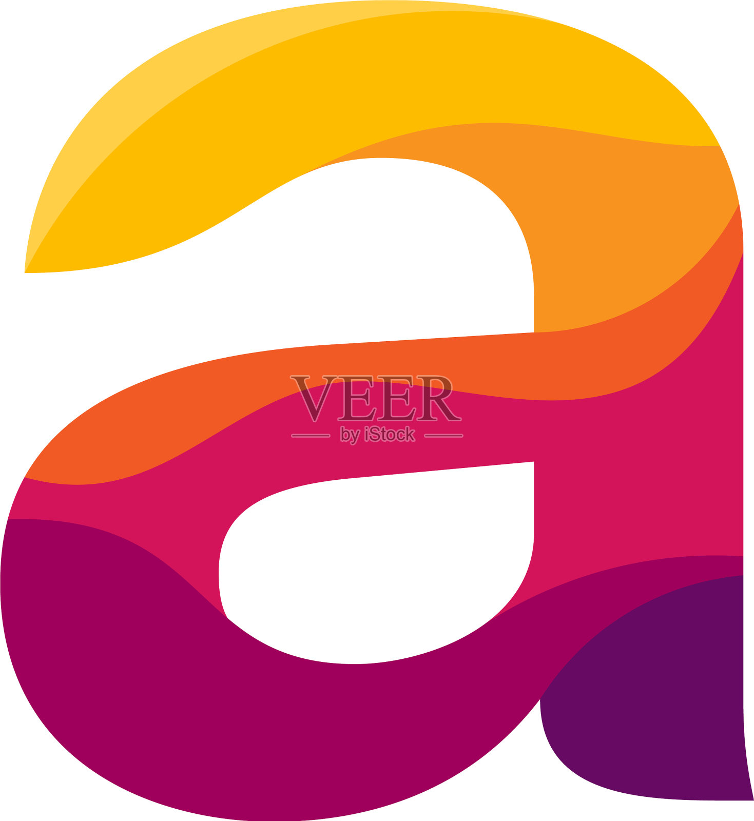 现代的初始标志模板设计元素图片