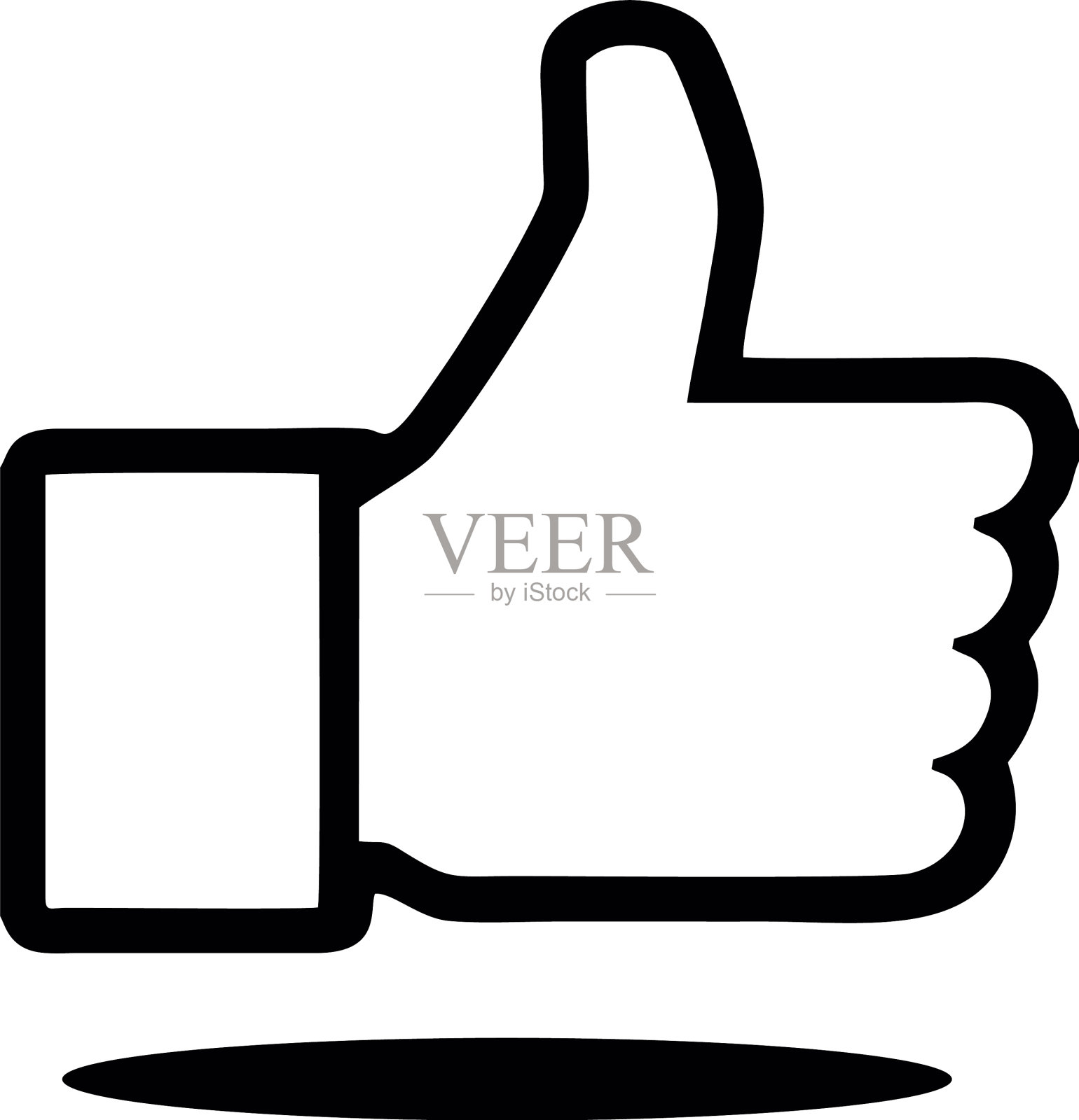 点赞插画图片素材