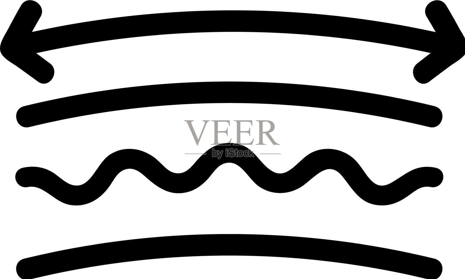 分布图标孤立的轮廓符号插画图片素材