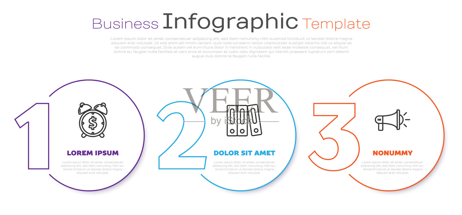 设线闹钟与美元符号办公室插画图片素材