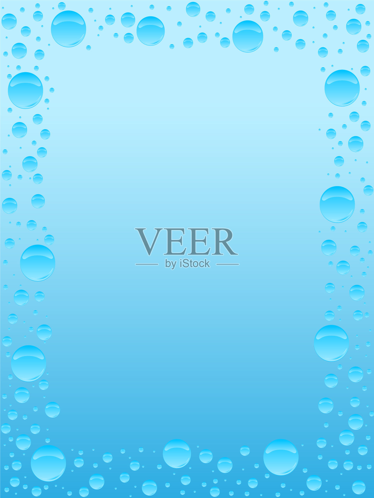 泡沫框架垂直插画图片素材