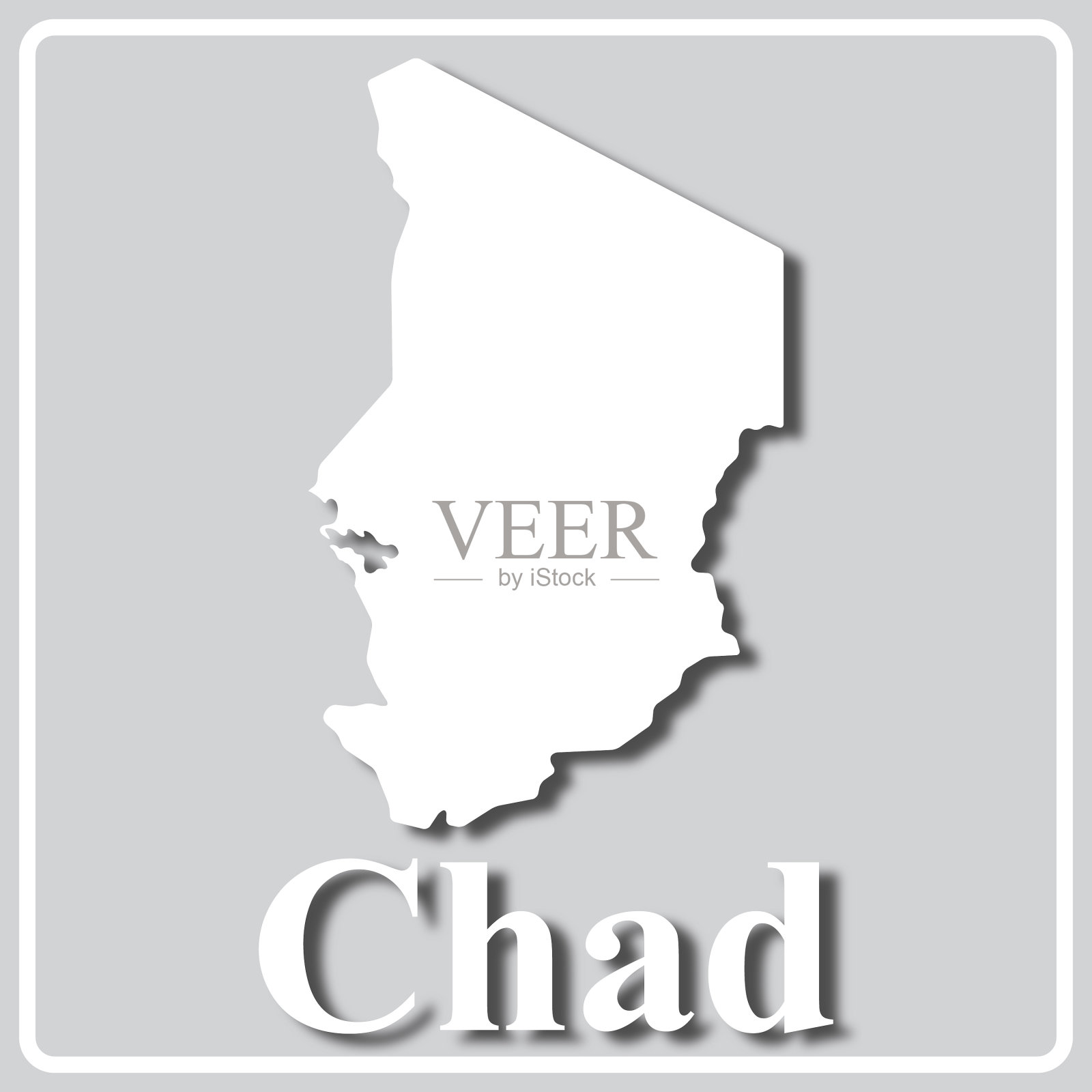 灰色图标与白色剪影，地图和插画图片素材