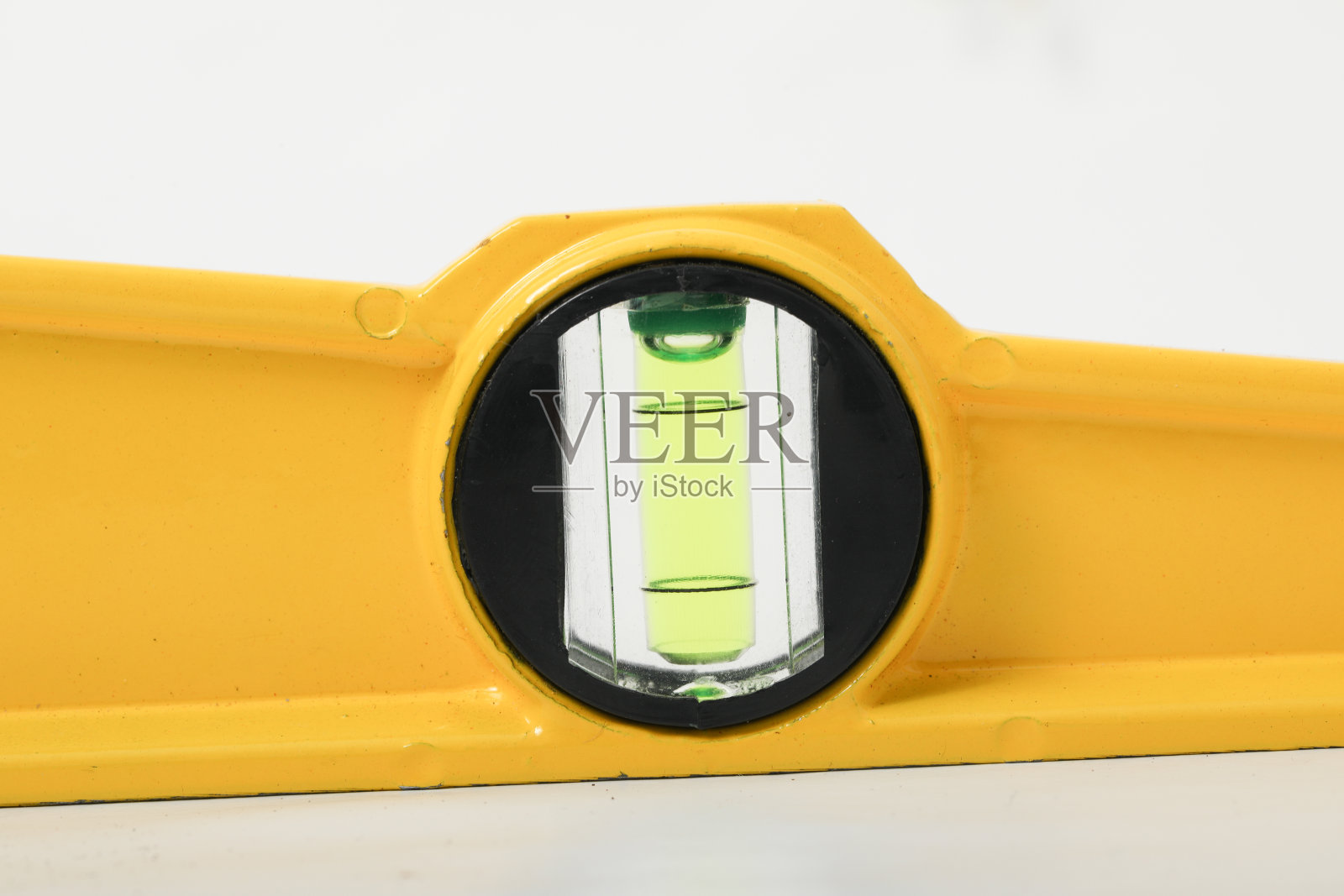 水位黄色气泡工具的木匠照片摄影图片