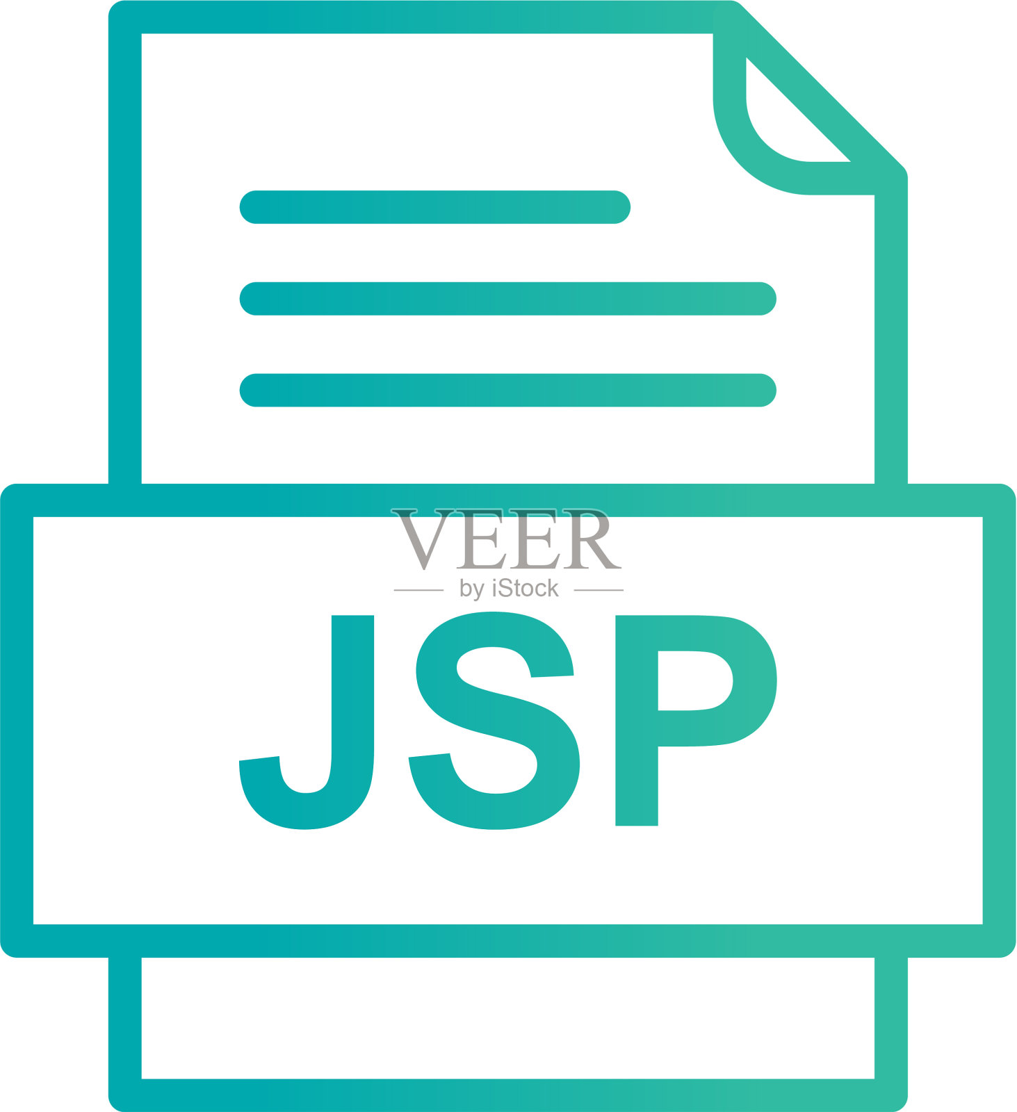 JSP文件文档图标设计元素图片