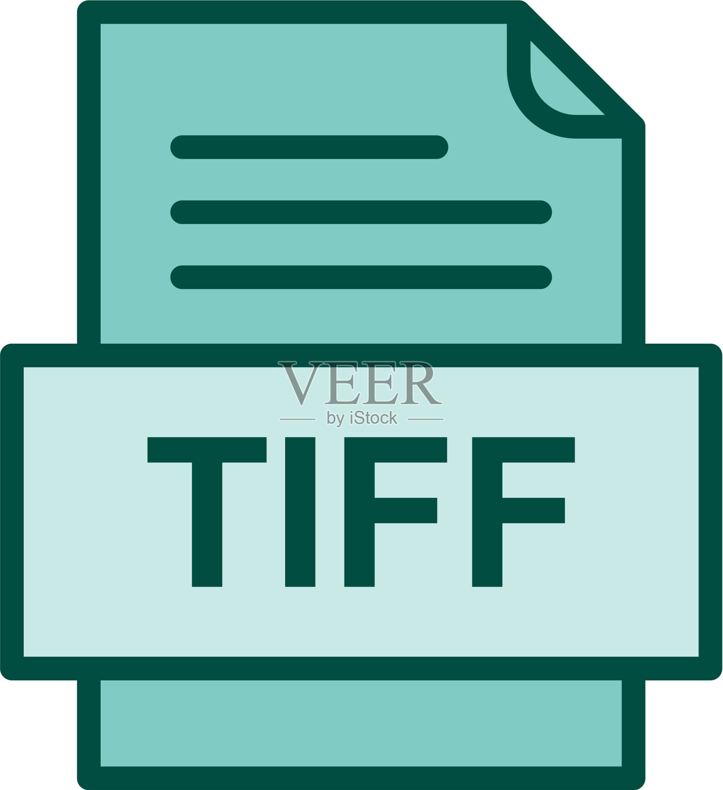 Tiff文件文件图标设计元素图片