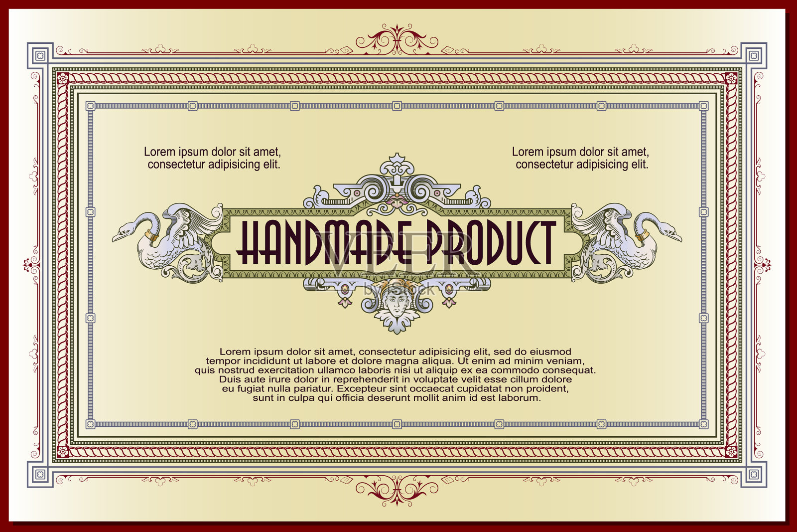 模板传单邀请或贺卡插画图片素材