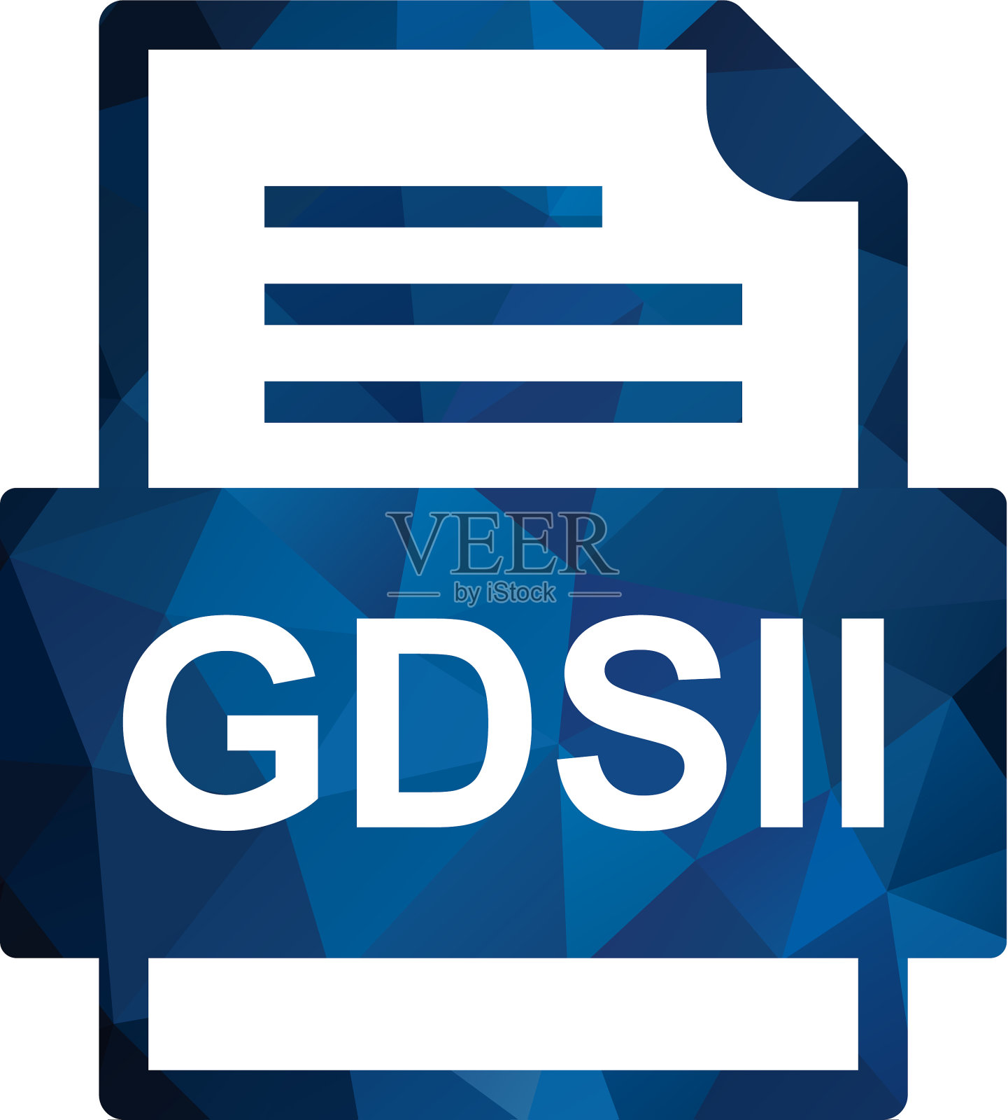 Gdsii文件文档图标设计元素图片
