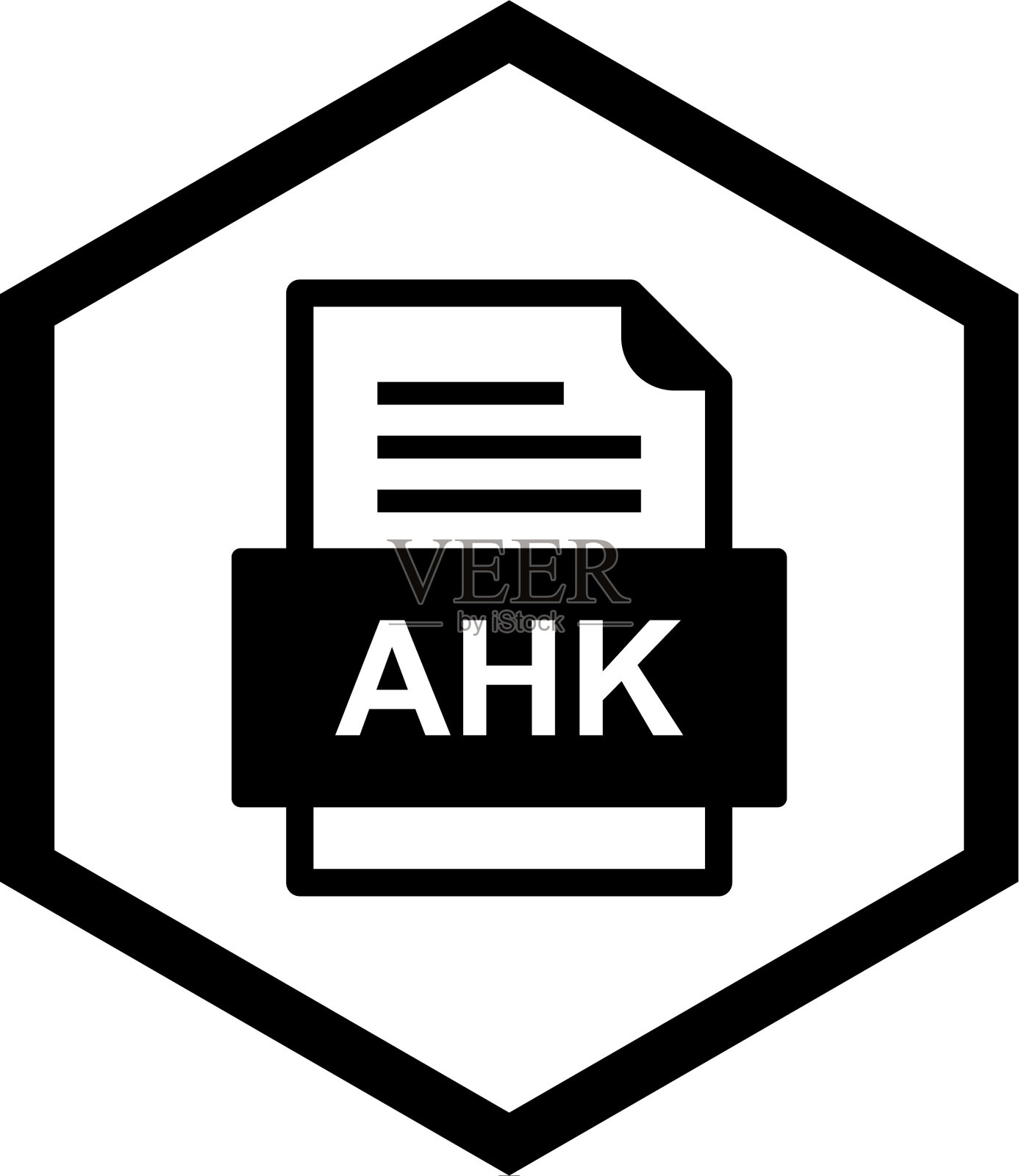 Ahk文件文件图标图标素材