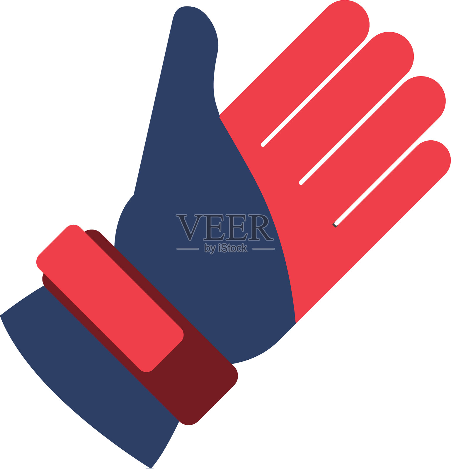 时尚冬季的衣服设计元素图片