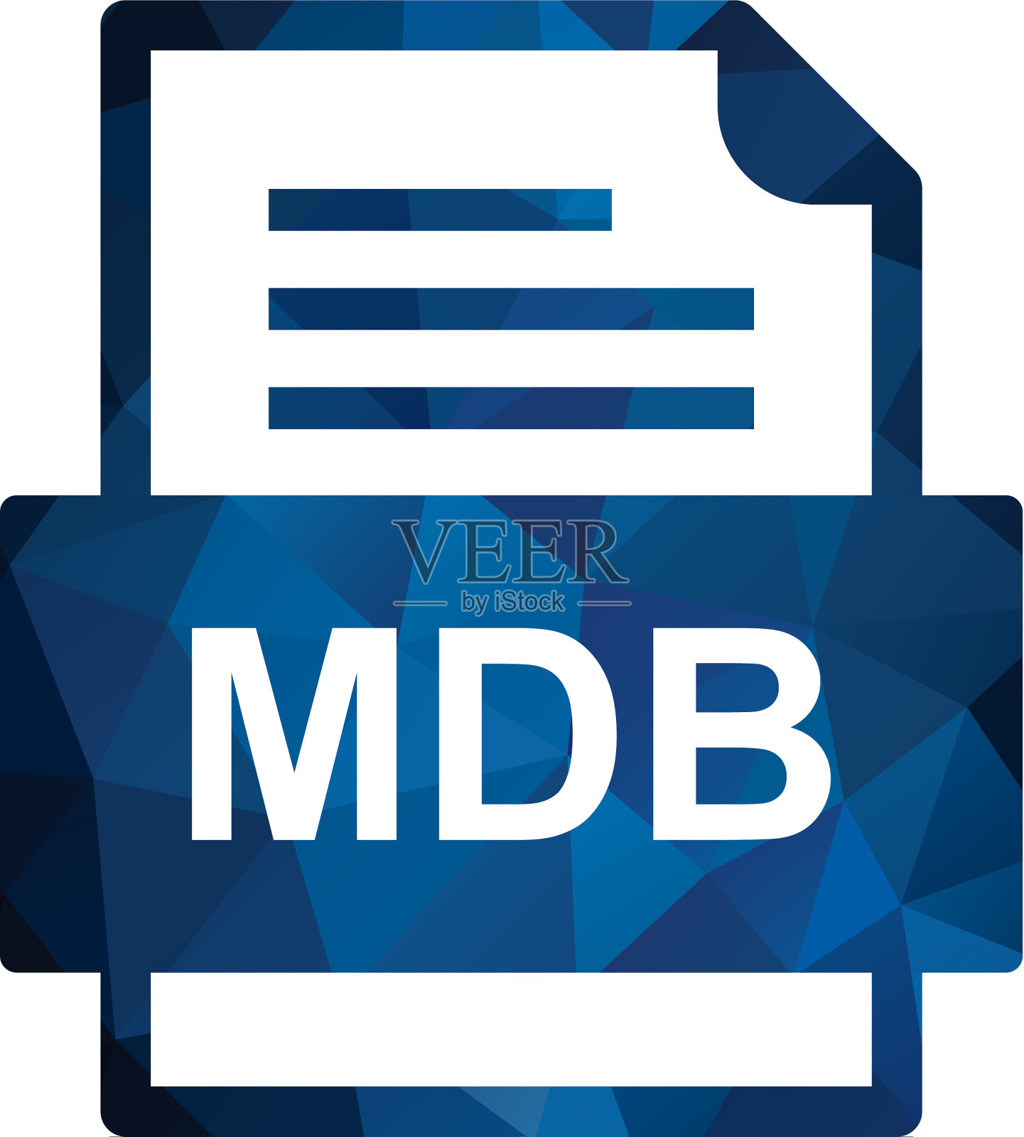 MDB文件文件图标设计元素图片