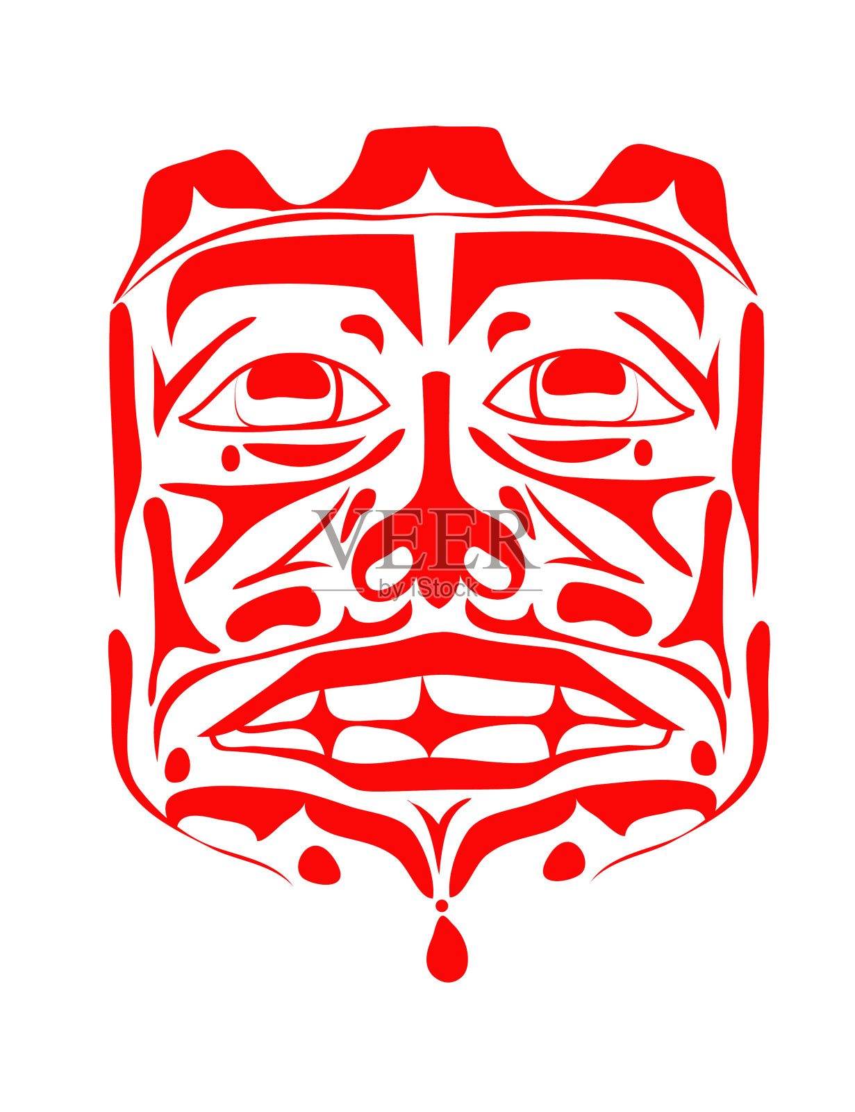 面对象征设计元素图片