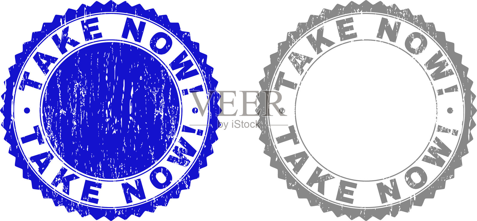 Grunge现在采取惊叹号划水印插画图片素材