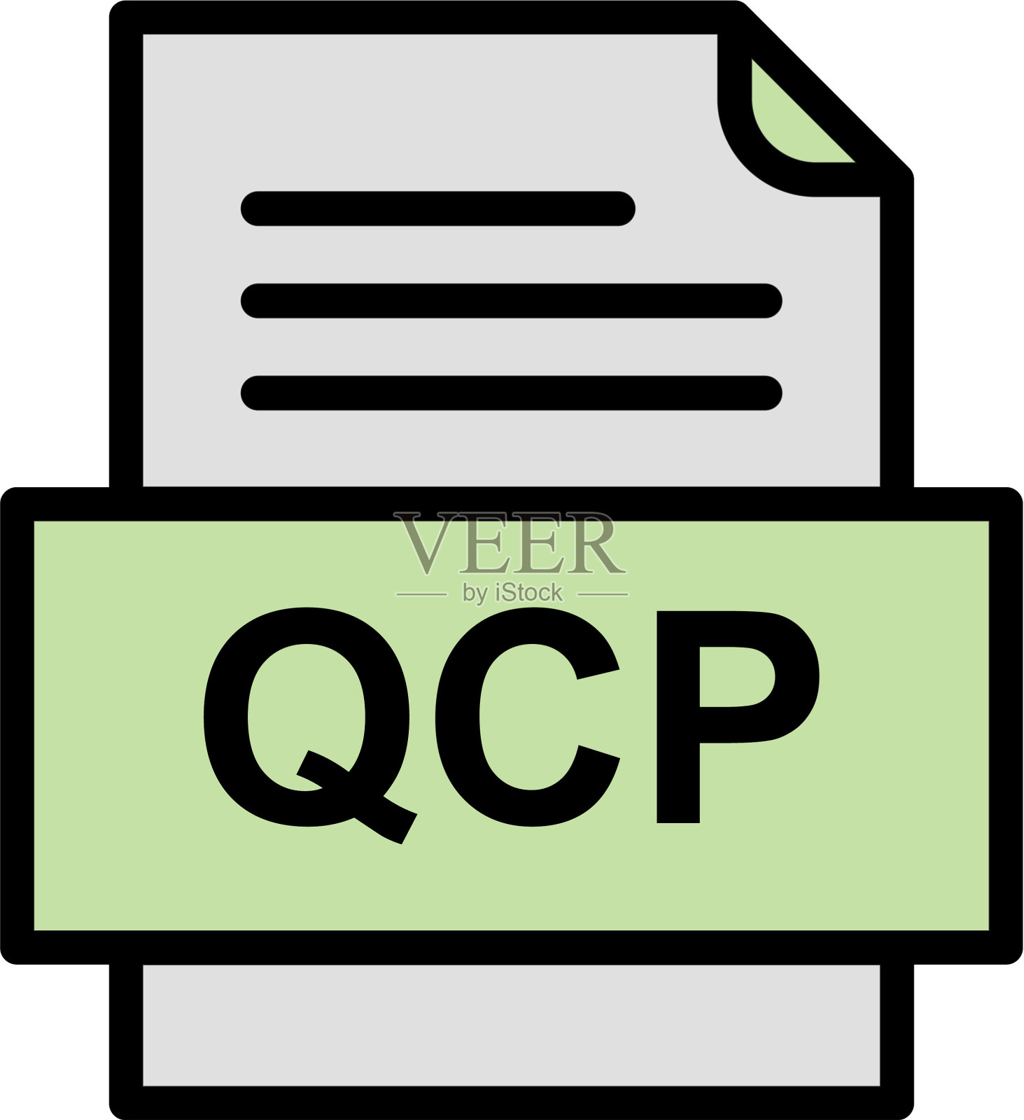 QCP文件文件图标设计元素图片