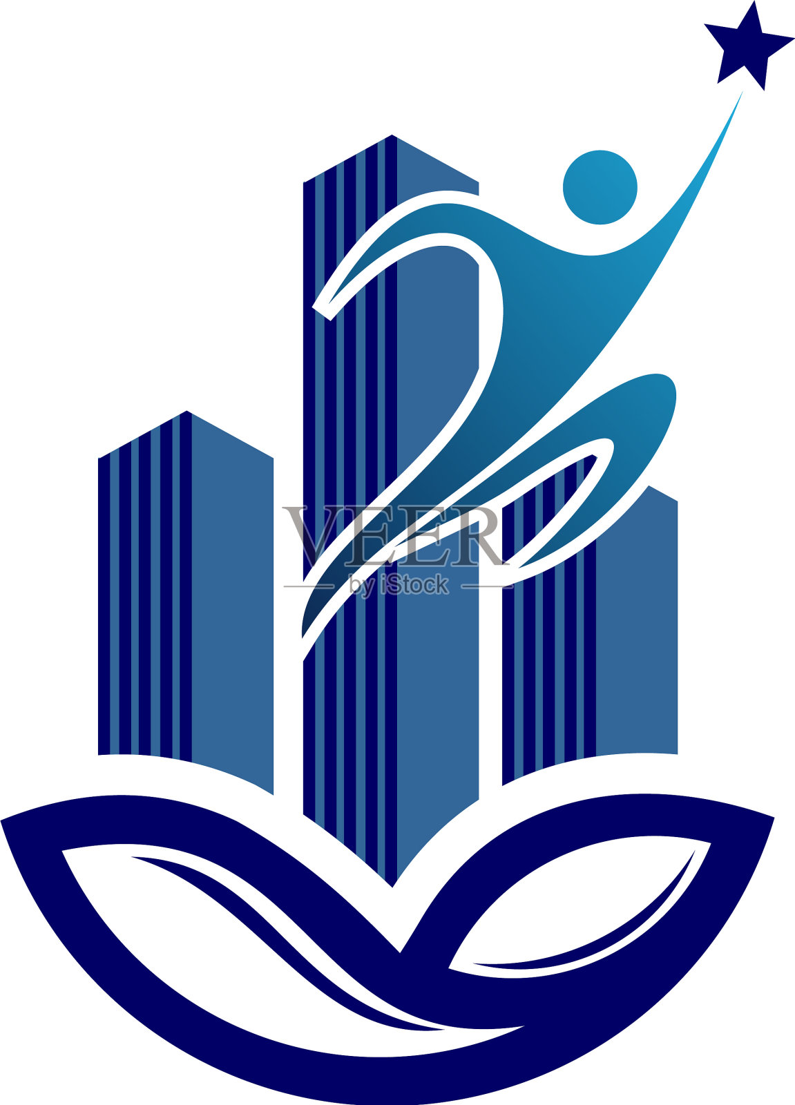 建筑标志模板设计元素图片