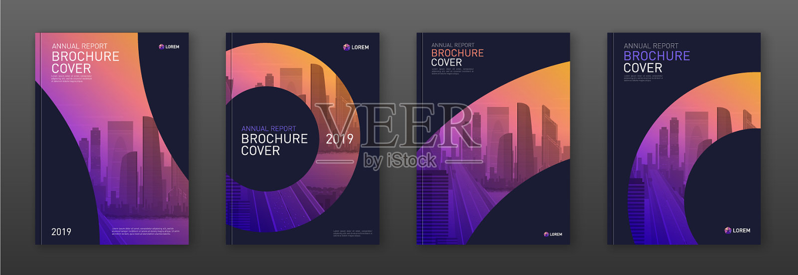 宣传册封面设计为商业版面设计设计模板素材