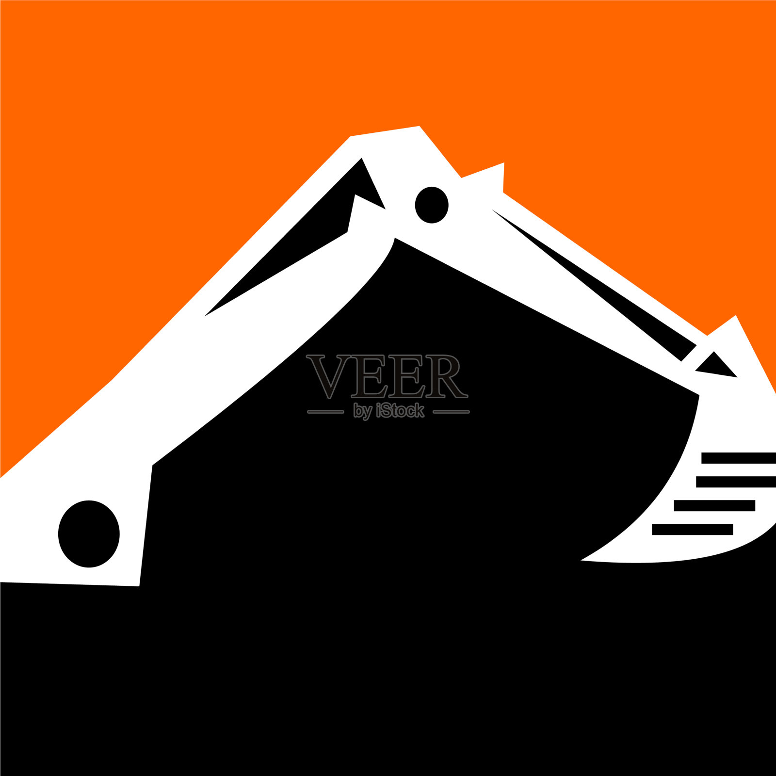 挖掘机标识设计挖掘机标识设计设计元素图片