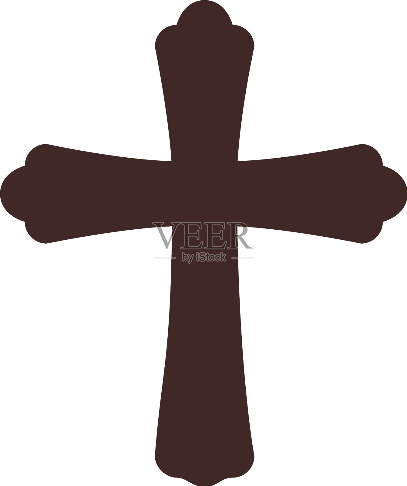 基督教十字架象征设计元素图片