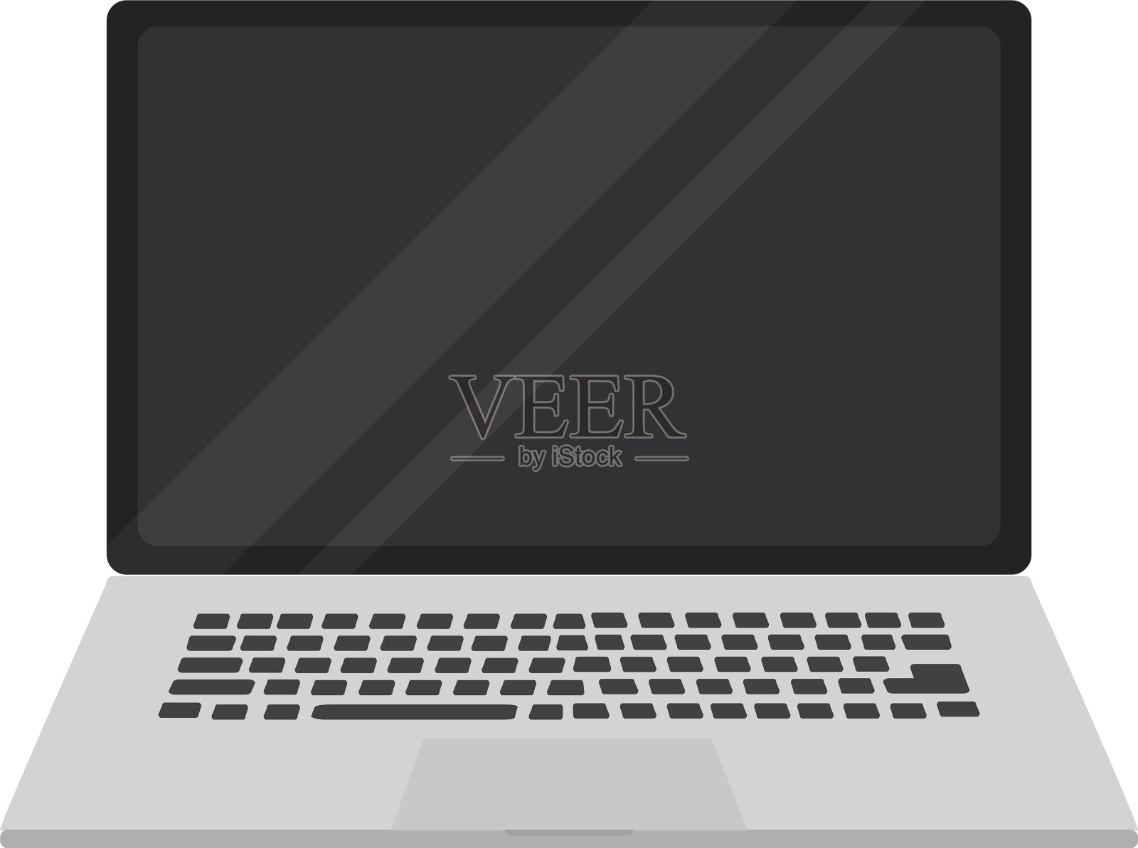 办公笔记本上的白色背景图形设计元素图片