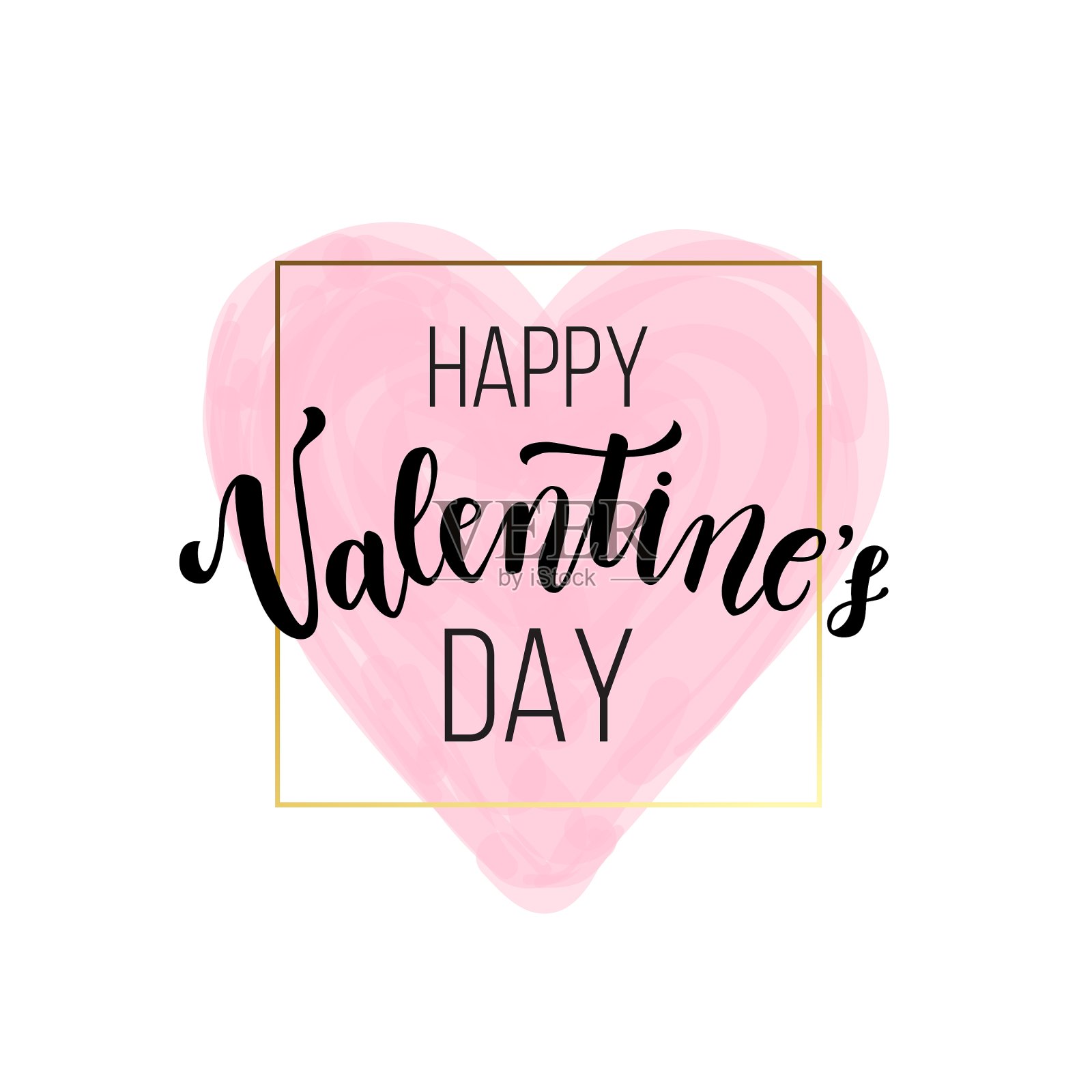 浪漫的印刷海报设计元素图片