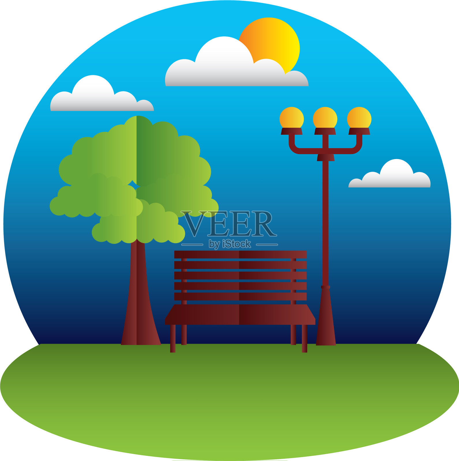 纸折纸景观设计元素图片