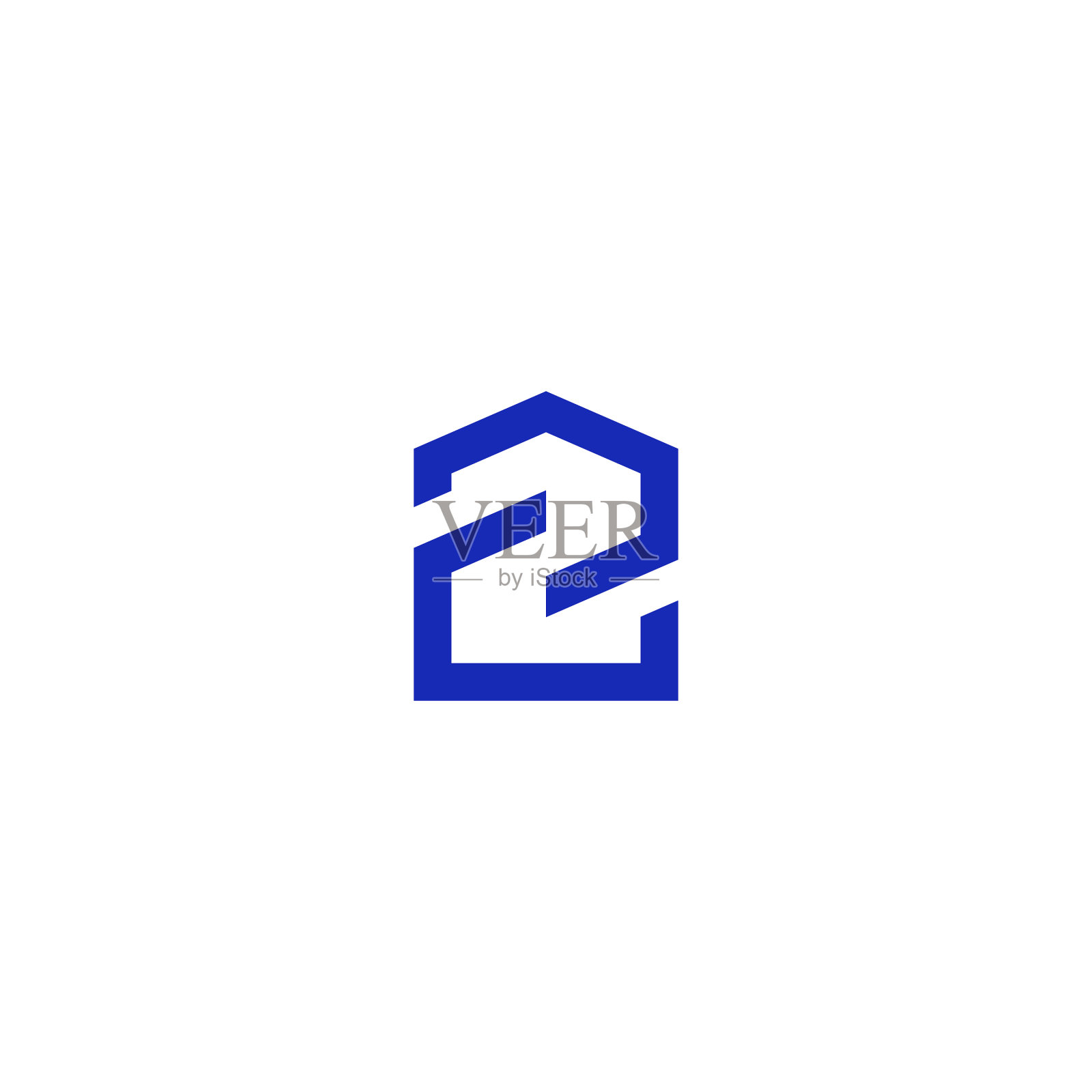 2号屋家标志标志线轮廓标志设计元素图片