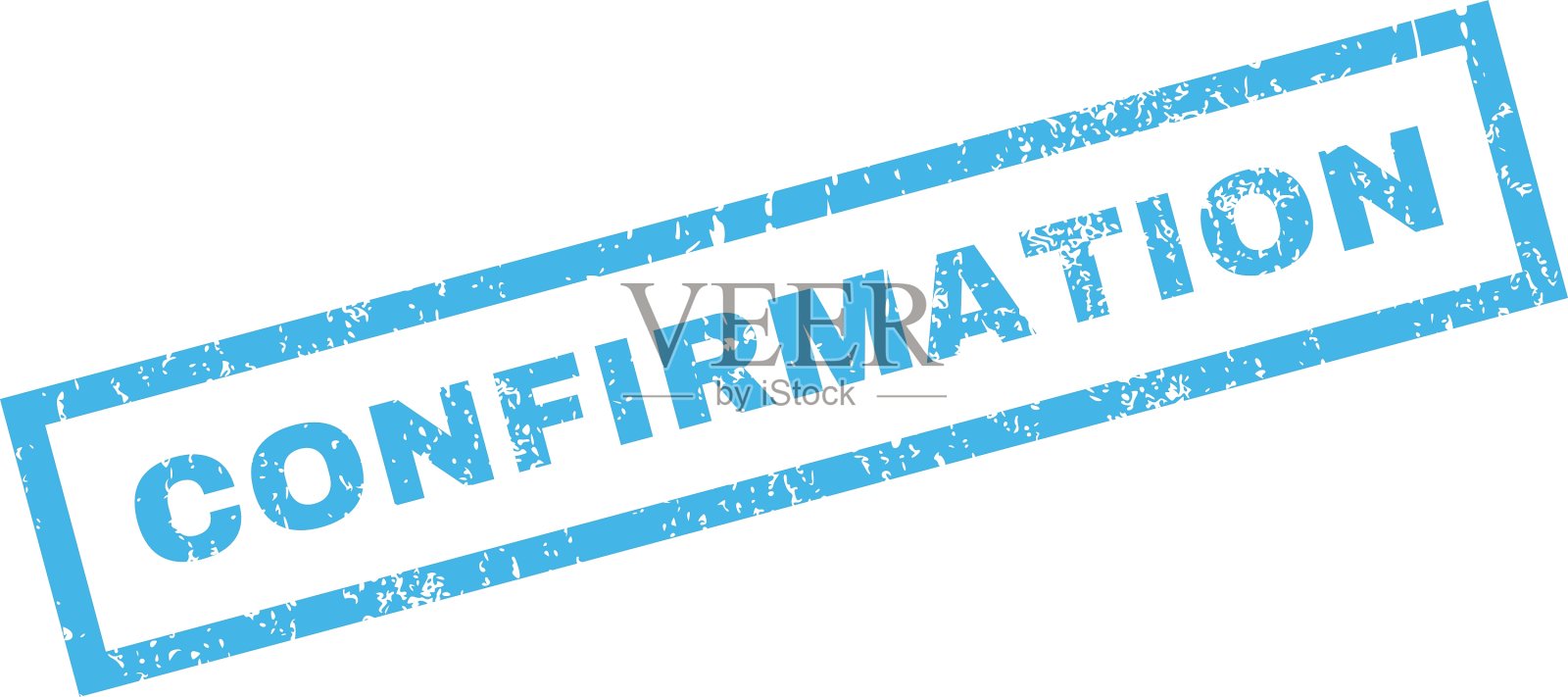 确认橡皮图章插画图片素材