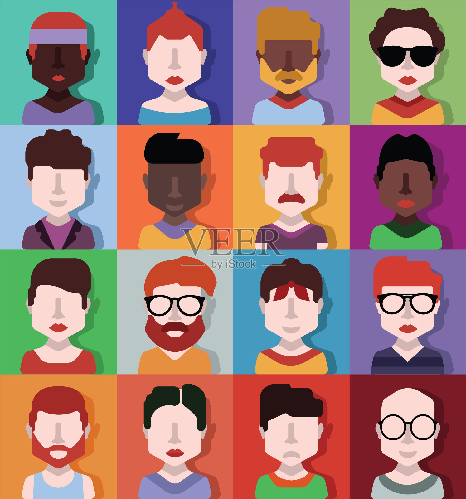 《阿凡达》设定了程式化的人物图标素材