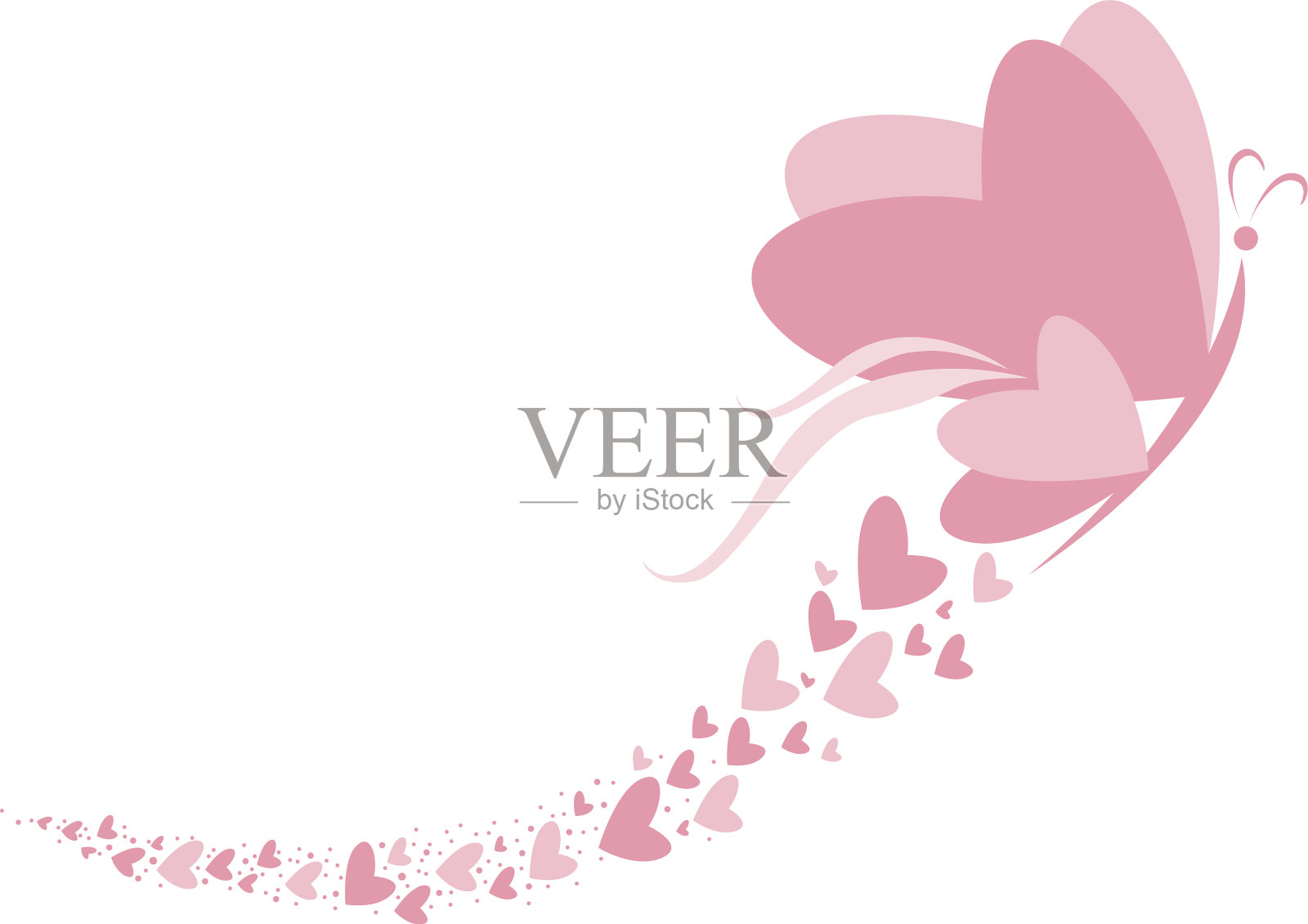 爱情和情人节的概念设计元素图片