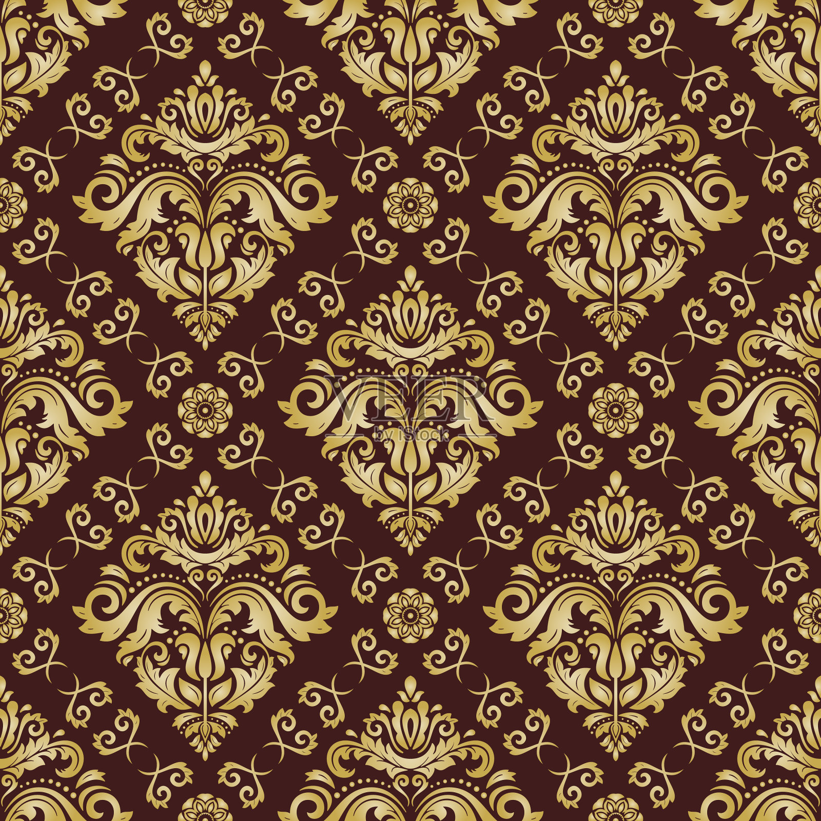 经典无缝模式插画图片素材