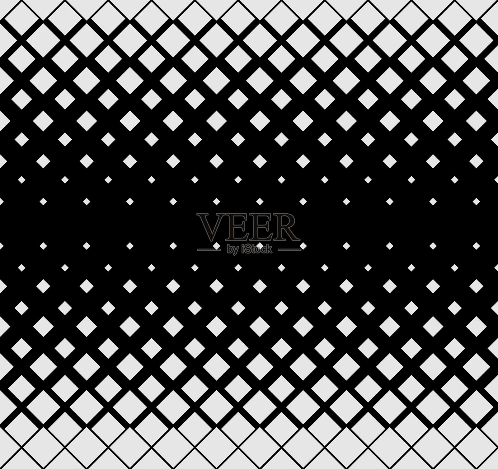 简单的方形形状无缝几何图案插画图片素材