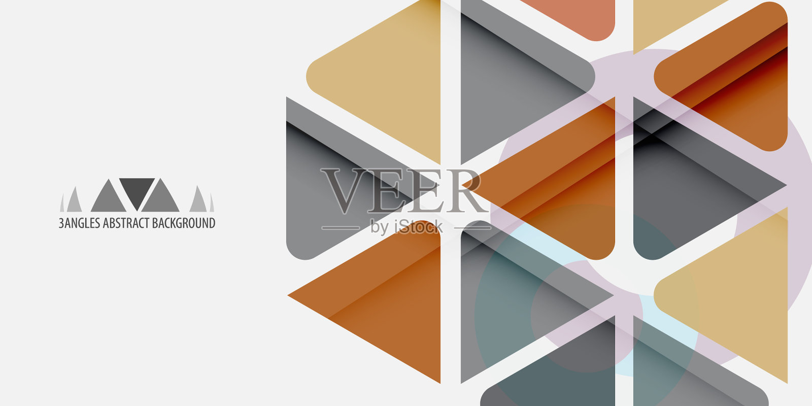 几何色彩抽象背景插画图片素材