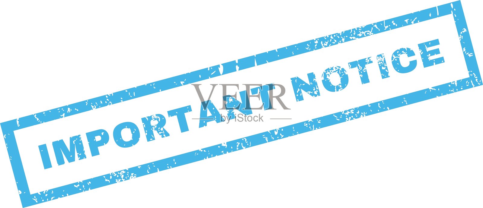 重要通告橡皮图章插画图片素材