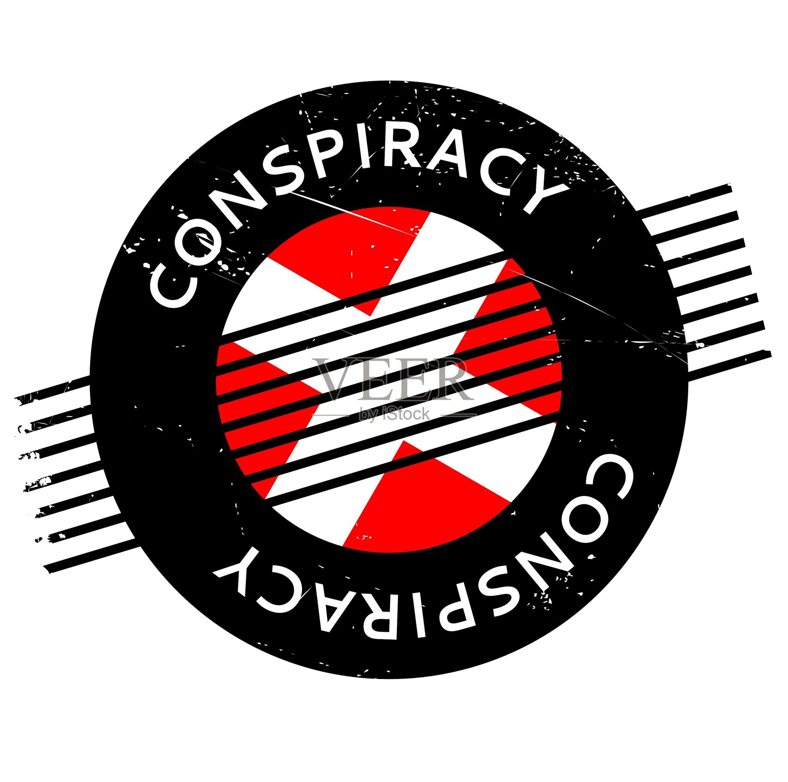 阴谋橡皮图章设计元素图片