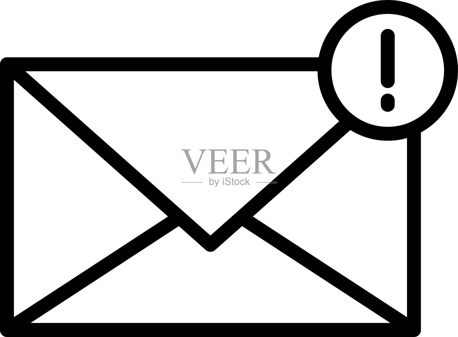 电子邮件错误图标素材